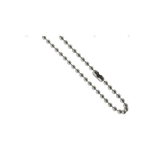 50 Silver Ball Chain Necklace - 18" - 2.4mm - Ball Chains