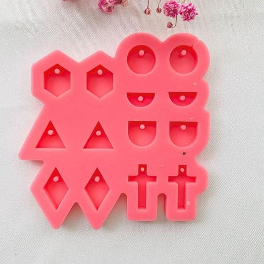 Silicone Mold - Resin Mold - Keychain Mold - Silicone Earring Mold - Jewelry Mold - 3d Mold - Resin Cross Mold (b768872)