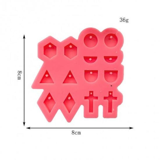 Silicone Mold - Resin Mold - Keychain Mold - Silicone Earring Mold - Jewelry Mold - 3d Mold - Resin Cross Mold (b768872)