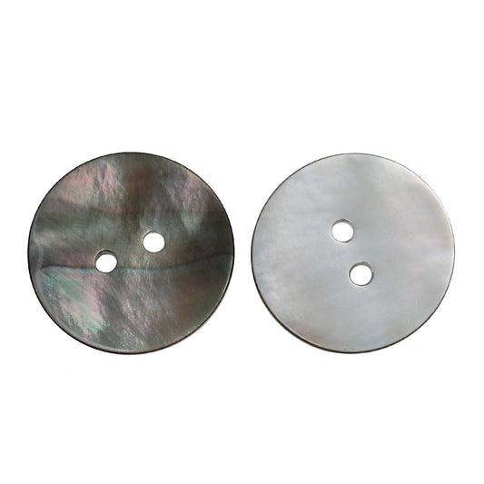 4 extra large shell buttons - 2 inch - 5cm - mother of pearl shell buttons (27907)